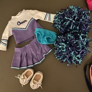 American Girl Doll Cheerleading Outfit! Price Firm.